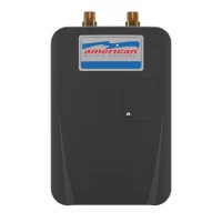 American Water Heater Company UPVM-90E Commercial 240 Volt 9 Kw Electric Tankless Point Of Use Water Heater