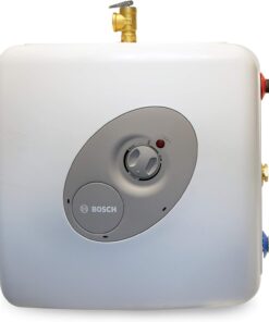 Bosch Electric Mini-Tank Water Heater Tronic 3000 T 7-Gallon (ES8) - Eliminate Time for Hot Water - Shelf, Wall or Floor Mounted