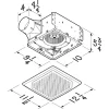 Broan AEW110 InVent 110-CFM White Bathroom fan (ENERGY STAR Certified)