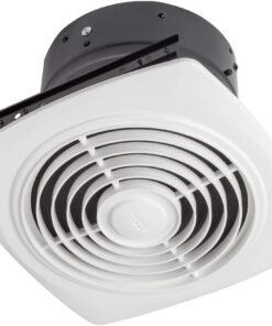 Broan-NuTone 505 Exhaust Fan, White Vertical Discharge Ceiling Ventilation Fan, 8.5 Sones, 200 CFM, 8"