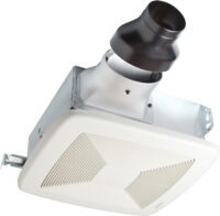 Broan-NuTone LP80 ENERGY STAR Certified LoProfile 4" Bath Ventilation Fan, 1.0 Sones, 80 CFM White Exhaust Fan