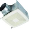 Broan-NuTone QTXE110150DC Bathroom Ventilation, ENERGY STAR Certified, 110-130-150 CFM Bath Fan, White