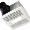 Broan-Nutone AE80BL InVent Series Single-Speed Fan with LED Light, Ceiling Room-Side Installation Bathroom Exhaust Fan