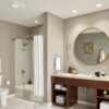 Broan-Nutone AE80BL InVent Series Single-Speed Fan with LED Light, Ceiling Room-Side Installation Bathroom Exhaust Fan Broan-Nutone AE80BL InVent Series Single-Speed Fan with LED Light, Ceiling Room-Side Installation Bathroom Exhaust Fan