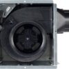 Broan-Nutone AE80BL InVent Series Single-Speed Fan with LED Light, Ceiling Room-Side Installation Bathroom Exhaust Fan Broan-Nutone AE80BL InVent Series Single-Speed Fan with LED Light, Ceiling Room-Side Installation Bathroom Exhaust Fan