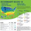 EcoSmart ECOS 12, Tankless Electric Water Heater, 12 kW, 240 Volt, Up to 2.9 GPM, 50 AMPS, Saves Space, Endless Hot Water