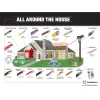Southwire 63947855 250-Feet 12 / 3 / Romex SIMpull Solid Indoor CU NM-B W/G Individual pack ( By-the-roll )