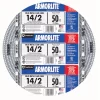 Southwire 68579252 Armorlite 50-Feet 14 / 2 Solid Aluminum MC (Metal Clad) Cable