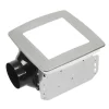 Utilitech 7105-08-L 1.1-Sones 80-CFM Brushed nickel, matte black, or matte gold options included Decorative Lighted Bathroom ventilator fan (ENERGY STAR Certified) Utilitech 7105-08-L 1.1-Sones 80-CFM Brushed nickel, matte black, or matte gold options included Decorative Lighted Bathroom ventilator fan (ENERGY STAR Certified)