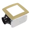 Utilitech 7105-08-L 1.1-Sones 80-CFM Brushed nickel, matte black, or matte gold options included Decorative Lighted Bathroom ventilator fan (ENERGY STAR Certified) Utilitech 7105-08-L 1.1-Sones 80-CFM Brushed nickel, matte black, or matte gold options included Decorative Lighted Bathroom ventilator fan (ENERGY STAR Certified)