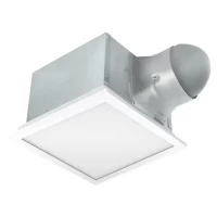 Utilitech 7116-02 Ventilation fan 150-CFM White Decorative Lighted Bathroom fan (ENERGY STAR Certified)
