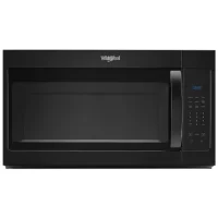 Whirlpool WMH31017HB 2-Speed Fan 1.7-cu ft 29.94-in Over-the-Range Microwave ( Black )