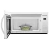 Whirlpool WMH31017HW 2-Speed Fan 1.7-cu ft 29.94-in Over-the-Range Microwave ( White )