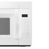 Whirlpool WMH31017HW 2-Speed Fan 1.7-cu ft 29.94-in Over-the-Range Microwave ( White )
