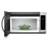 Whirlpool WMH31017HZ 1.7-cu ft 29.94-in Over-the-Range Microwave ( Fingerprint Resistant Stainless Steel )