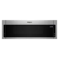 Whirlpool WML55011HS 1.1-cu ft Low Profile 30-in Over-the-Range Microwave ( Stainless steel )