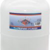 Flame King YSN10LB 10LB Empty LP Cylinder with Type1 OPD Valve Steel Empty Propane tank