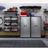 Gladiator GAWG28KDYG Ready-to-Assemble 3/4 Door Wall GearBox 28-in W x 28-in H x 12-in D Wall-mounted Steel Garage Cabinet in Gray Gladiator GAWG28KDYG Ready-to-Assemble 3/4 Door Wall GearBox 28-in W x 28-in H x 12-in D Wall-mounted Steel Garage Cabinet in Gray
