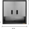 Gladiator GAWG28KDYG Ready-to-Assemble 3/4 Door Wall GearBox 28-in W x 28-in H x 12-in D Wall-mounted Steel Garage Cabinet in Gray Gladiator GAWG28KDYG Ready-to-Assemble 3/4 Door Wall GearBox 28-in W x 28-in H x 12-in D Wall-mounted Steel Garage Cabinet in Gray
