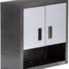 Gladiator GAWG28KDYG Ready-to-Assemble 3/4 Door Wall GearBox 28-in W x 28-in H x 12-in D Wall-mounted Steel Garage Cabinet in Gray Gladiator GAWG28KDYG Ready-to-Assemble 3/4 Door Wall GearBox 28-in W x 28-in H x 12-in D Wall-mounted Steel Garage Cabinet in Gray