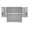 Gladiator GAWG28KVEW 28-in W x 28-in H x 12-in D Wall-mounted Steel Garage Cabinet in White Gladiator GAWG28KVEW 28-in W x 28-in H x 12-in D Wall-mounted Steel Garage Cabinet in White