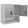 Gladiator GAWG28KVEW 28-in W x 28-in H x 12-in D Wall-mounted Steel Garage Cabinet in White Gladiator GAWG28KVEW 28-in W x 28-in H x 12-in D Wall-mounted Steel Garage Cabinet in White