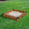 Gorilla Playsets 02-3017 45.5-Inches x 45.5-Inches Brown Square Wood Sandbox Gorilla Playsets 02-3017 45.5-Inches x 45.5-Inches Brown Square Wood Sandbox