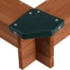 Gorilla Playsets 02-3017 45.5-Inches x 45.5-Inches Brown Square Wood Sandbox Gorilla Playsets 02-3017 45.5-Inches x 45.5-Inches Brown Square Wood Sandbox