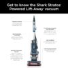 Shark AZ3002 Stratos DuoClean PowerFin HairPro Odor Neutralizer Bagless Pet Upright Vacuum with HEPA Filter