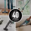 Shark IZ242 Pro Multisurface 40Mins Run Time, XL Dust Cup Cordless Pet Stick Vacuum (Convertible to Handheld)