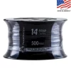 Southwire 11582458 500-Feet 14 -AWG Blue Solid Copper THHN wire ( By-the-roll )