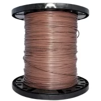 Southwire 22971606 2500-Feet 12 -AWG Brown Stranded Copper THHN wire ( By-the-roll )
