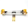 DEWALT 15 Amp Corded 12 in. Double Bevel Sliding Compound Miter Saw, Blade Wrench, Material Clamp and Heavy-Duty Work Stand