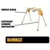 DEWALT 15 Amp Corded 12 in. Double Bevel Sliding Compound Miter Saw, Blade Wrench, Material Clamp and Heavy-Duty Work Stand