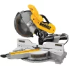 DEWALT 15 Amp Corded 12 in. Double Bevel Sliding Compound Miter Saw, Blade Wrench, Material Clamp and Heavy-Duty Work Stand