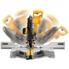DEWALT 15 Amp Corded 12 in. Double Bevel Sliding Compound Miter Saw, Blade Wrench, Material Clamp and Heavy-Duty Work Stand