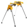 DEWALT 15 Amp Corded 12 in. Double Bevel Sliding Compound Miter Saw, Blade Wrench, Material Clamp and Heavy-Duty Work Stand