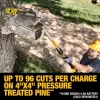 DEWALT DCKO86M1 20V MAX Cordless Lithium-Ion Pole Saw and Pole Hedge Trimmer Combo Kit with (1) 4.0 Ah Battery and Charger