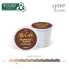 McCafe Breakfast Blend Coffee, Keurig Single Serve Keurig K-Cup Pods, Light Roast, 96 Count McCafe Breakfast Blend Coffee, Keurig Single Serve Keurig K-Cup Pods, Light Roast, 96 Count