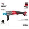 Milwaukee 3476-20 M18 FUEL 18V Lithium-Ion Brushless Cordless 10-Gauge Variable Speed Nibbler (Tool-Only)