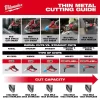 Milwaukee 3476-20 M18 FUEL 18V Lithium-Ion Brushless Cordless 10-Gauge Variable Speed Nibbler (Tool-Only)