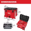 Milwaukee 48-22-8427-8429 PACKOUT 22 in. Rolling Modular Tool Box LP Handle and XL Tool Box Milwaukee 48-22-8427-8429 PACKOUT 22 in. Rolling Modular Tool Box LP Handle and XL Tool Box