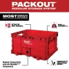 Milwaukee 8427-8425-8440 PACKOUT 22 in. Rolling Modular Tool Box LP Handle,22 in. Large Tool Box,18.6 in. Tool Storage Crate Bin
