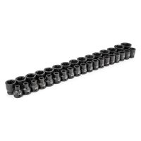 TEKTON SID93018 3/4 Inch Drive 6-Point Impact Socket Set, 34-Piece (13-50 mm)