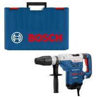 Bosch 11264EVS 13 Amp Corded 1-5/8 in. SDS-max Variable Speed Rotary Hammer Drill with Auxiliary Side Handle and Carrying Case