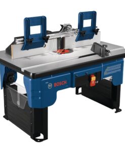 Bosch RA1141 26 in. x 16.5 in. Laminated MDF Top Portable Jobsite Router Table with 2-1/2 in. Vacuum Hose Port