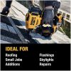 DEWALT 20V MAX 15-Degree Cordless Roofing Nailer (Tool Only) w/1-1/4 in. x 0.120-GA Galvanized Coil Roofing Nails (7,200 Pack) DEWALT 20V MAX 15-Degree Cordless Roofing Nailer (Tool Only) w/1-1/4 in. x 0.120-GA Galvanized Coil Roofing Nails (7,200 Pack)