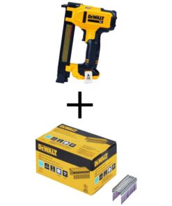 DEWALT 20V MAX Lithium-Ion Cordless Cable Staple Nailer (Tool Only) with 1 in. Insulated Electrical Staples (540 per Box)