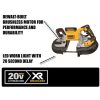 DEWALT DCS376P2 20V MAX Cordless Brushless 5 in. Dual Switch Bandsaw with (2) 20V 5.0Ah Batteries and Charger