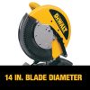 DEWALT DW872 15 Amp 14 in. (355 mm) Multi-Cutter Saw